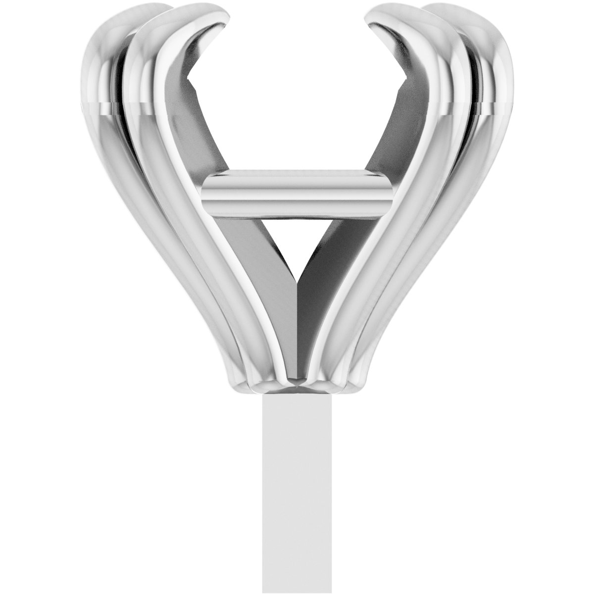 Pre-Notched Double-Claw Peg Setting