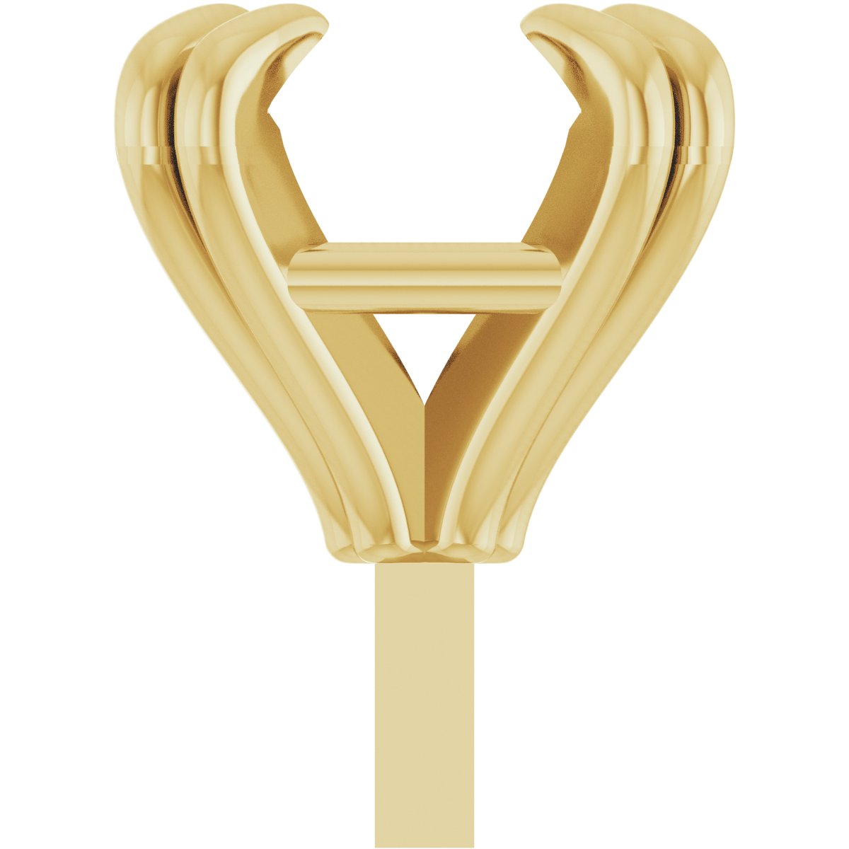 Pre-Notched Double-Claw Peg Setting