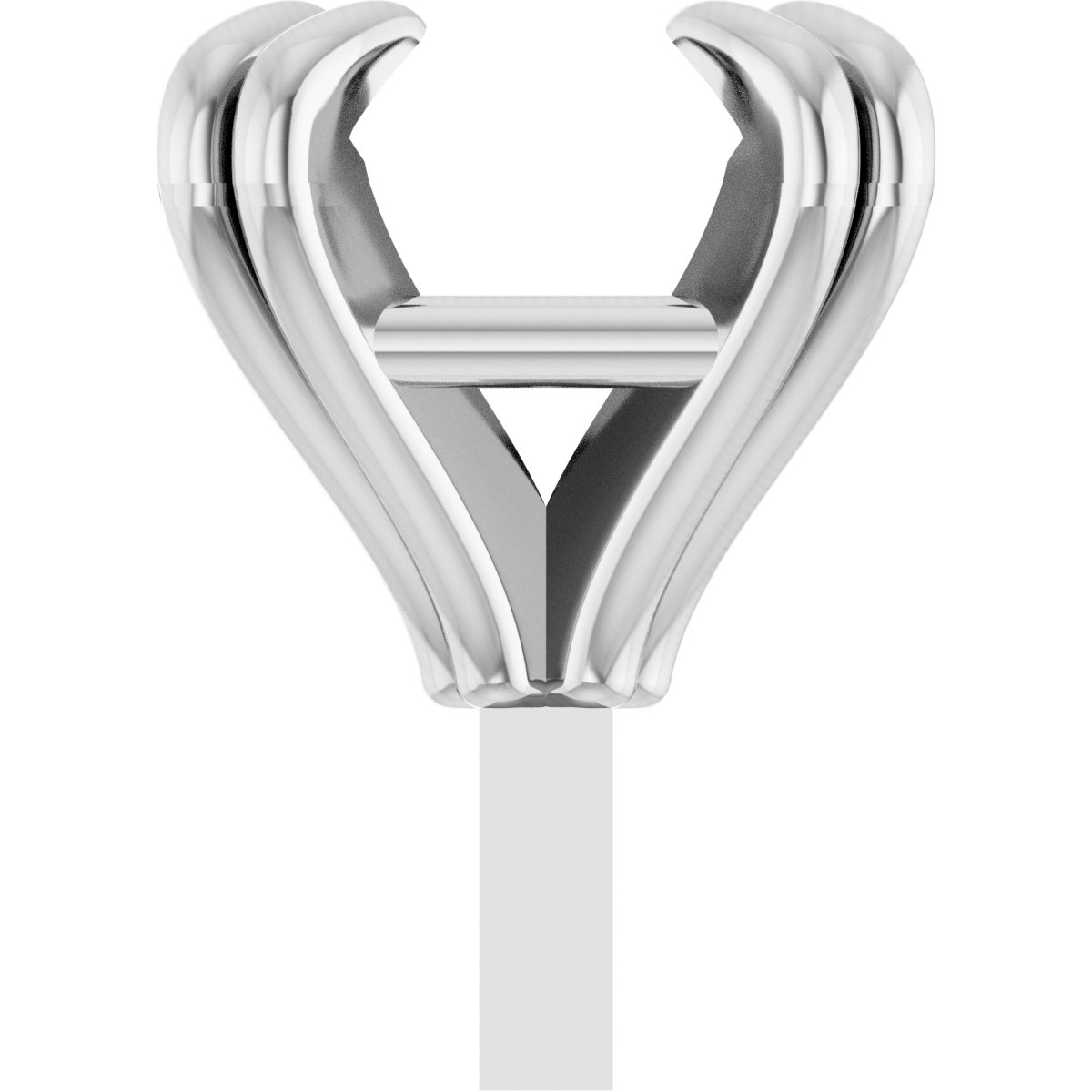 Pre-Notched Double-Claw Peg Setting
