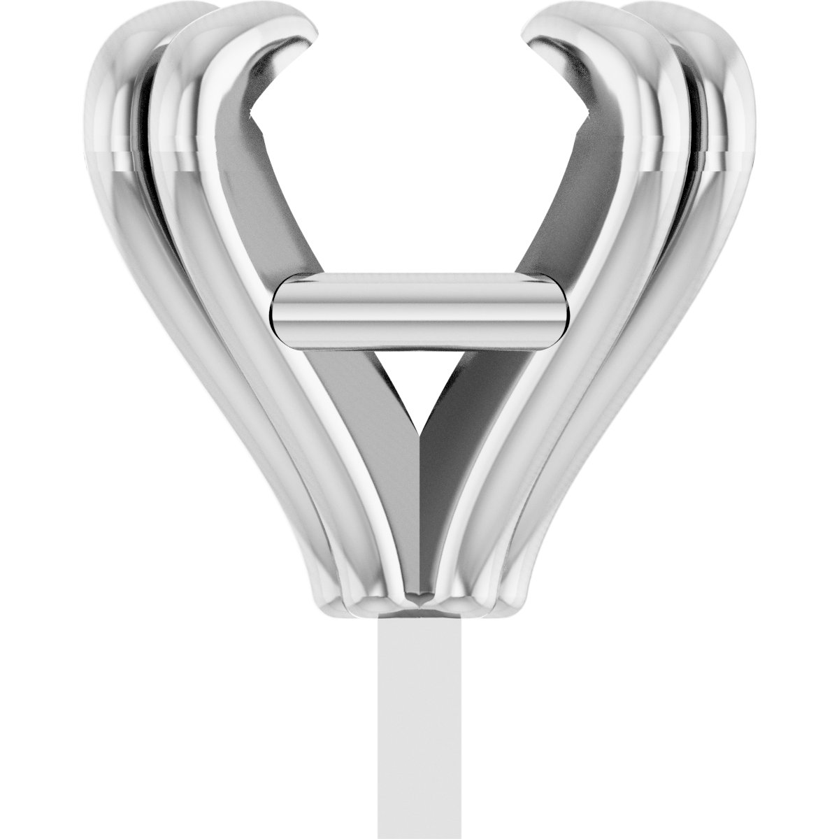 Pre-Notched Double-Claw Peg Setting