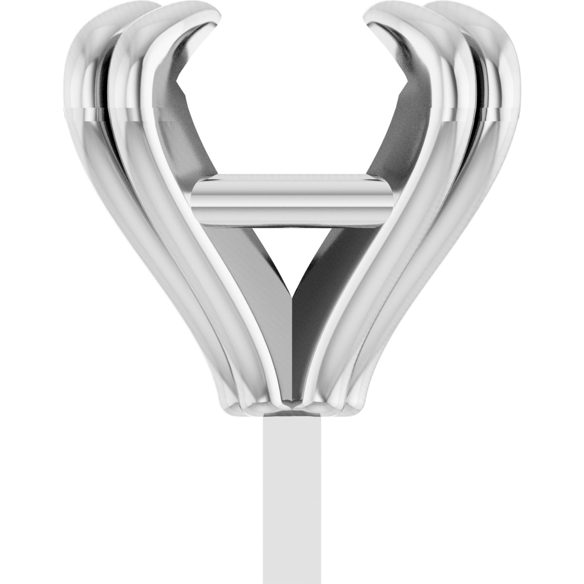 Pre-Notched Double-Claw Peg Setting
