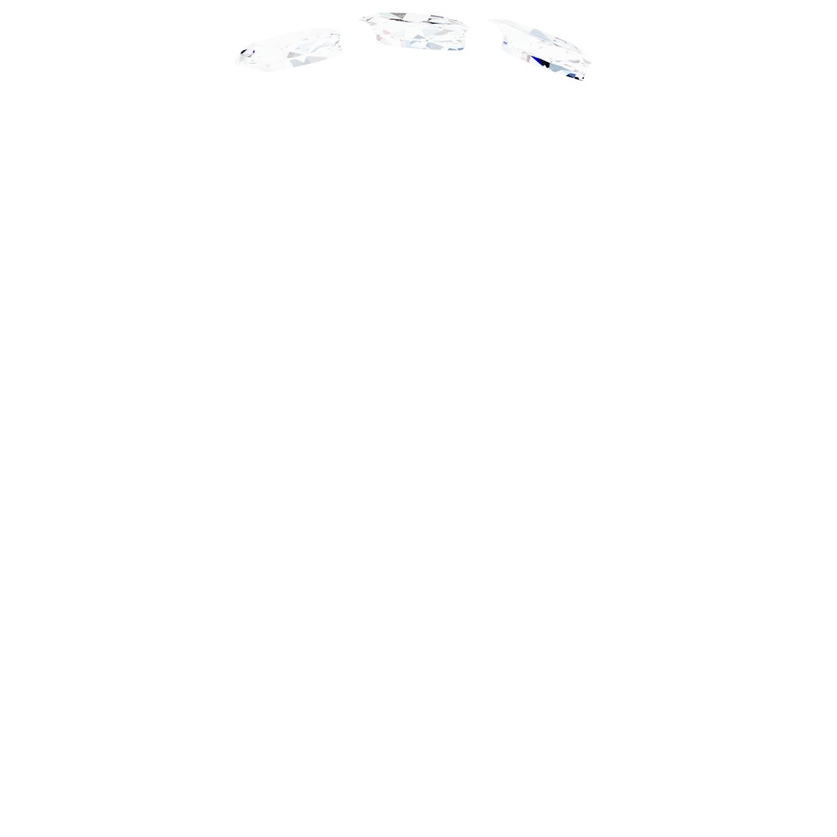 Alternative view of 1/2 CTW Natural Diamond Anniversary Band – 14K White Gold
