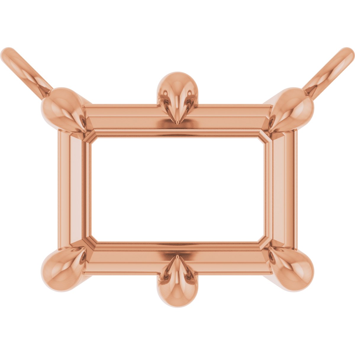 Claw-Prong Solitaire Necklace Center