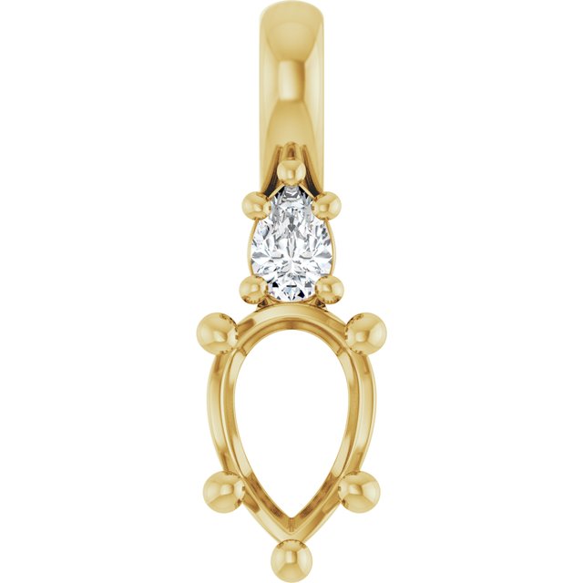 14k Yellow Gold