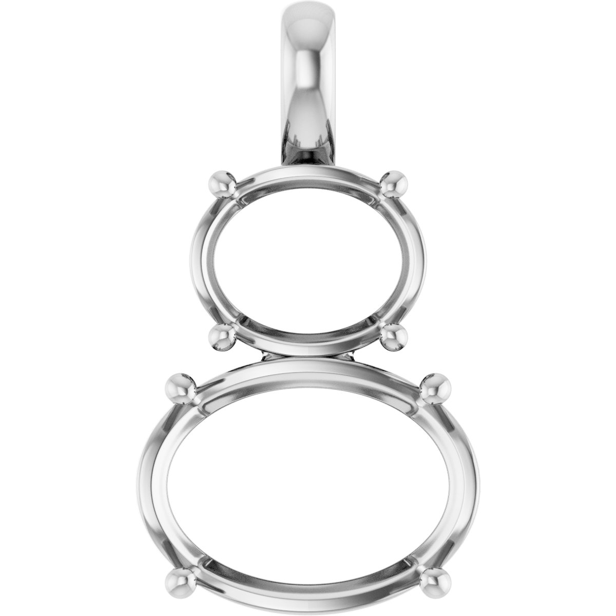 Two-Stone Pendant