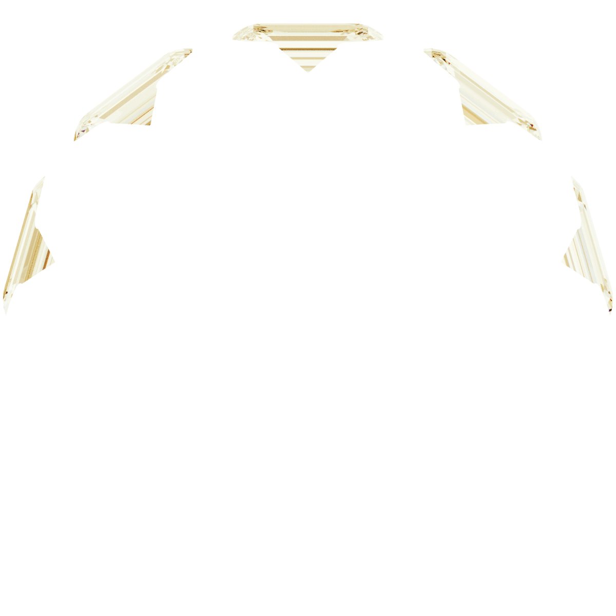 Alternative view of 3 CTW Lab-Grown Diamond Anniversary Band – 14K Yellow Gold