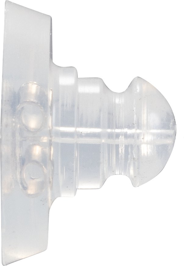 8.7-11 mm OD Disk Silicone Grip Earring Backs