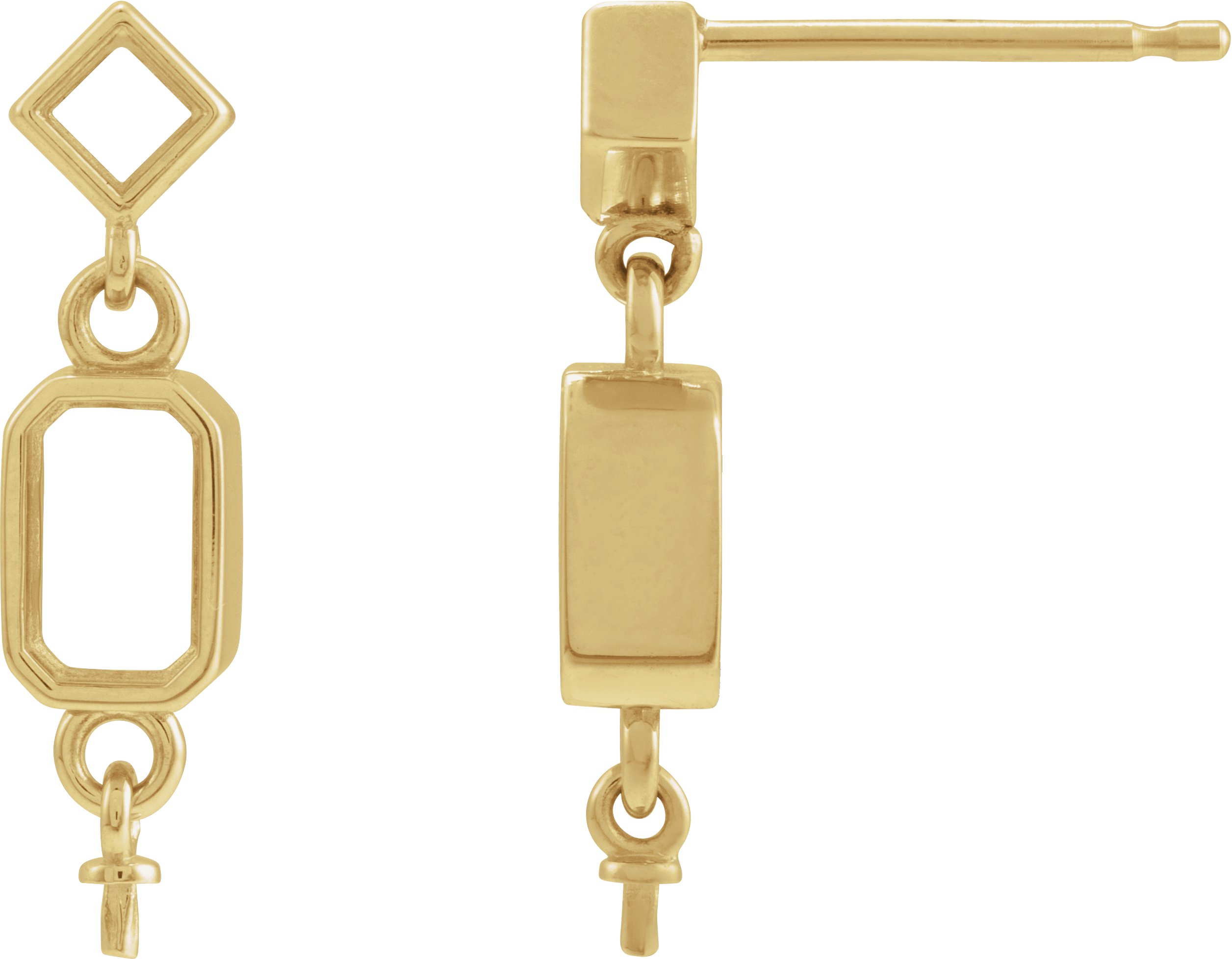 Accented Pearl Earrings
