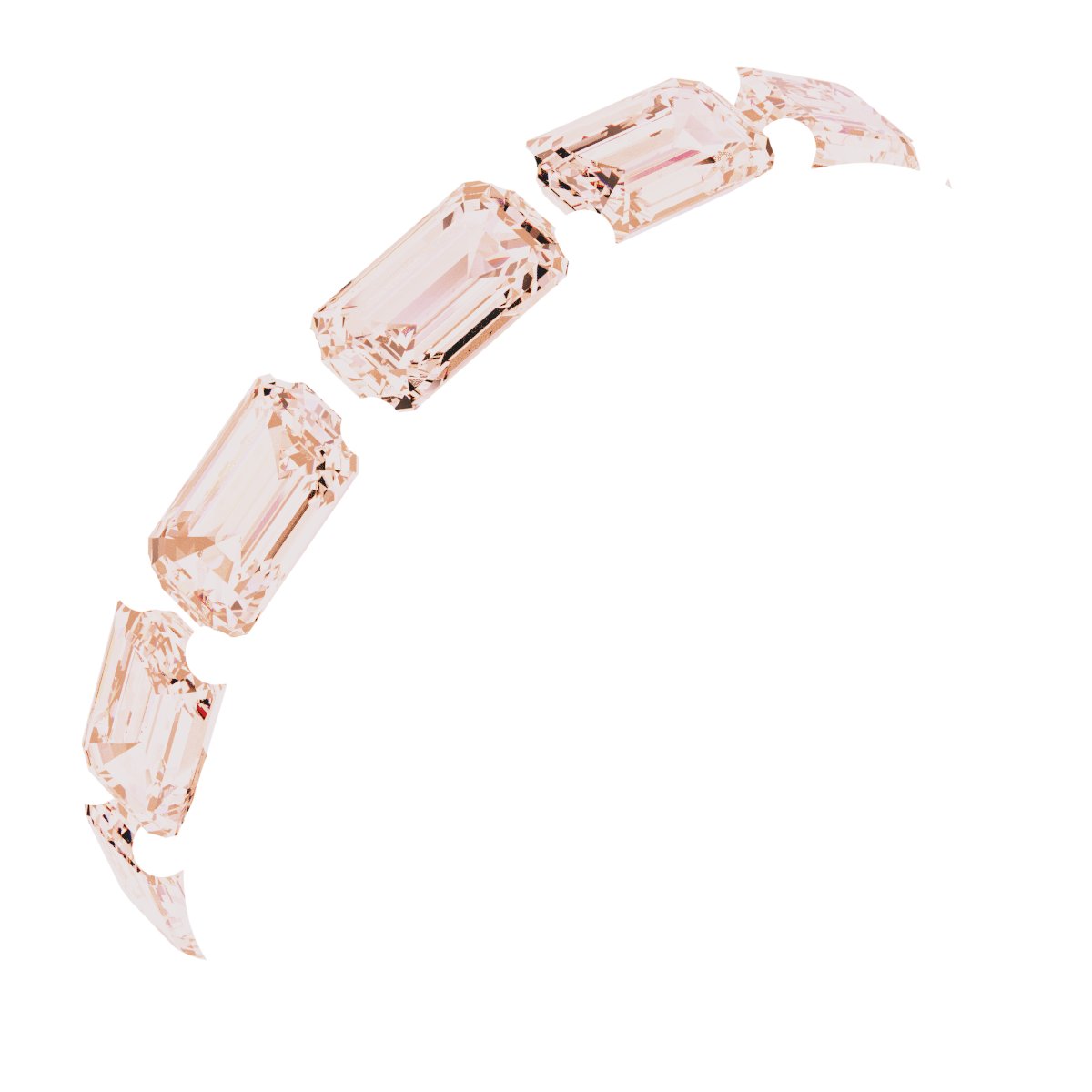 3 1/2 CTW Lab-Grown Diamond Anniversary Band – 14K Rose Gold