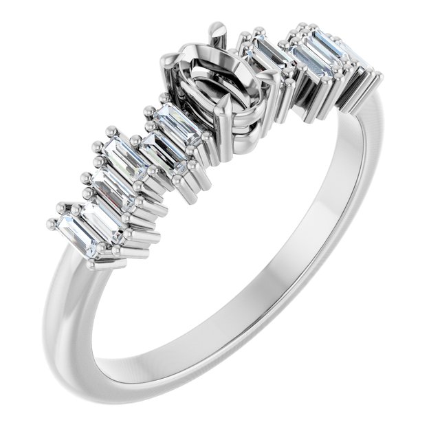 14k White Gold