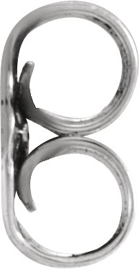 4 mm OD Lightweight Friction Earring Back