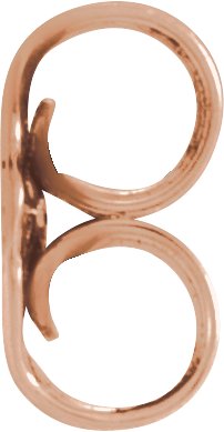 4 mm OD Lightweight Friction Earring Back
