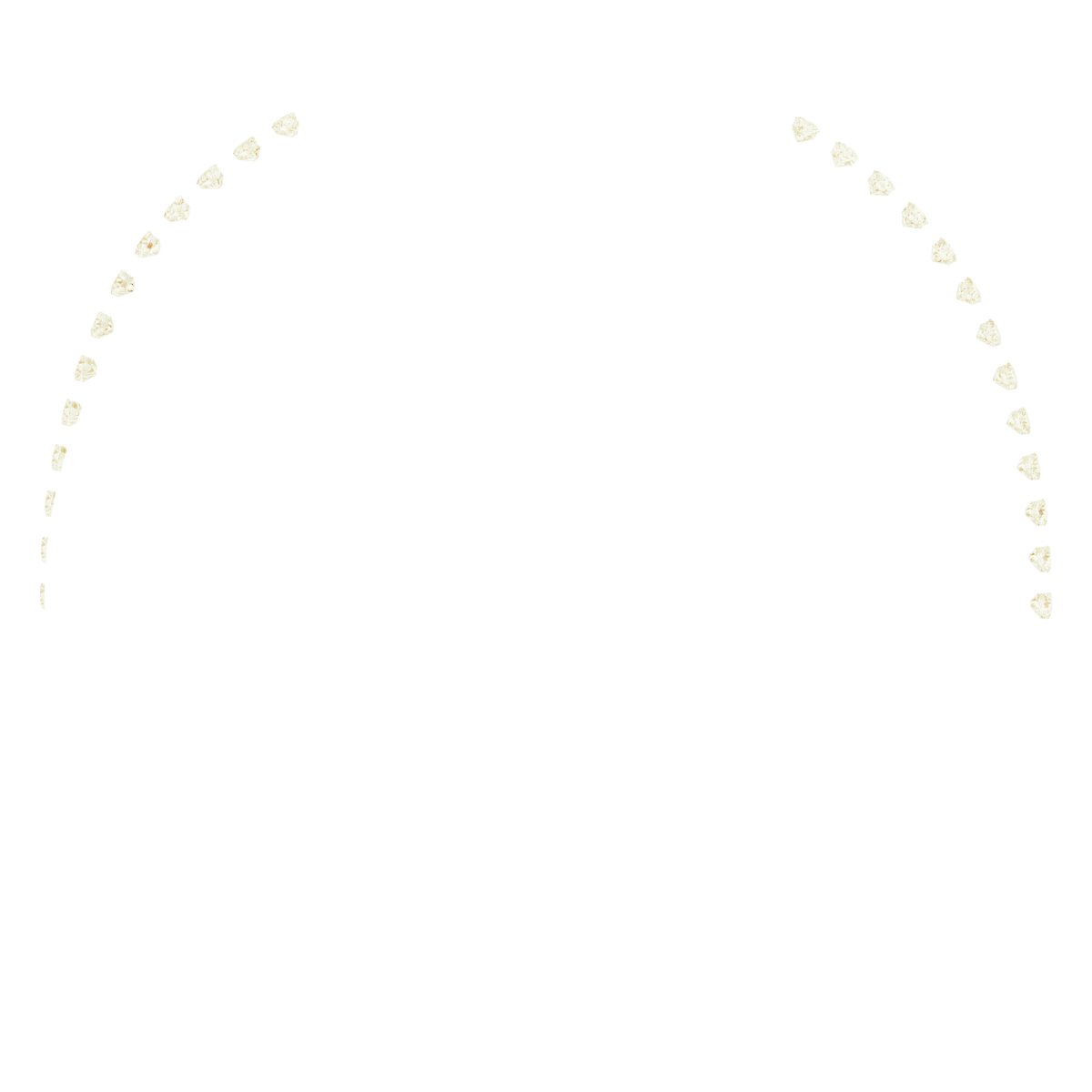 Alternative view of 1/3 CTW Natural Diamond Anniversary Band – 14K Yellow Gold