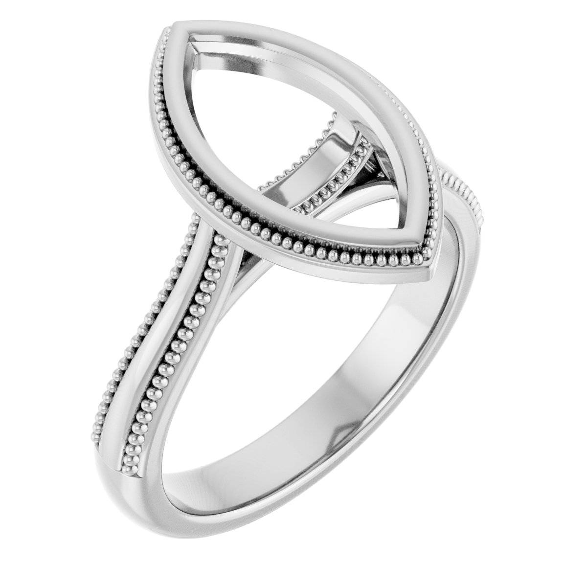 Bezel-Set Solitaire Engagement Ring