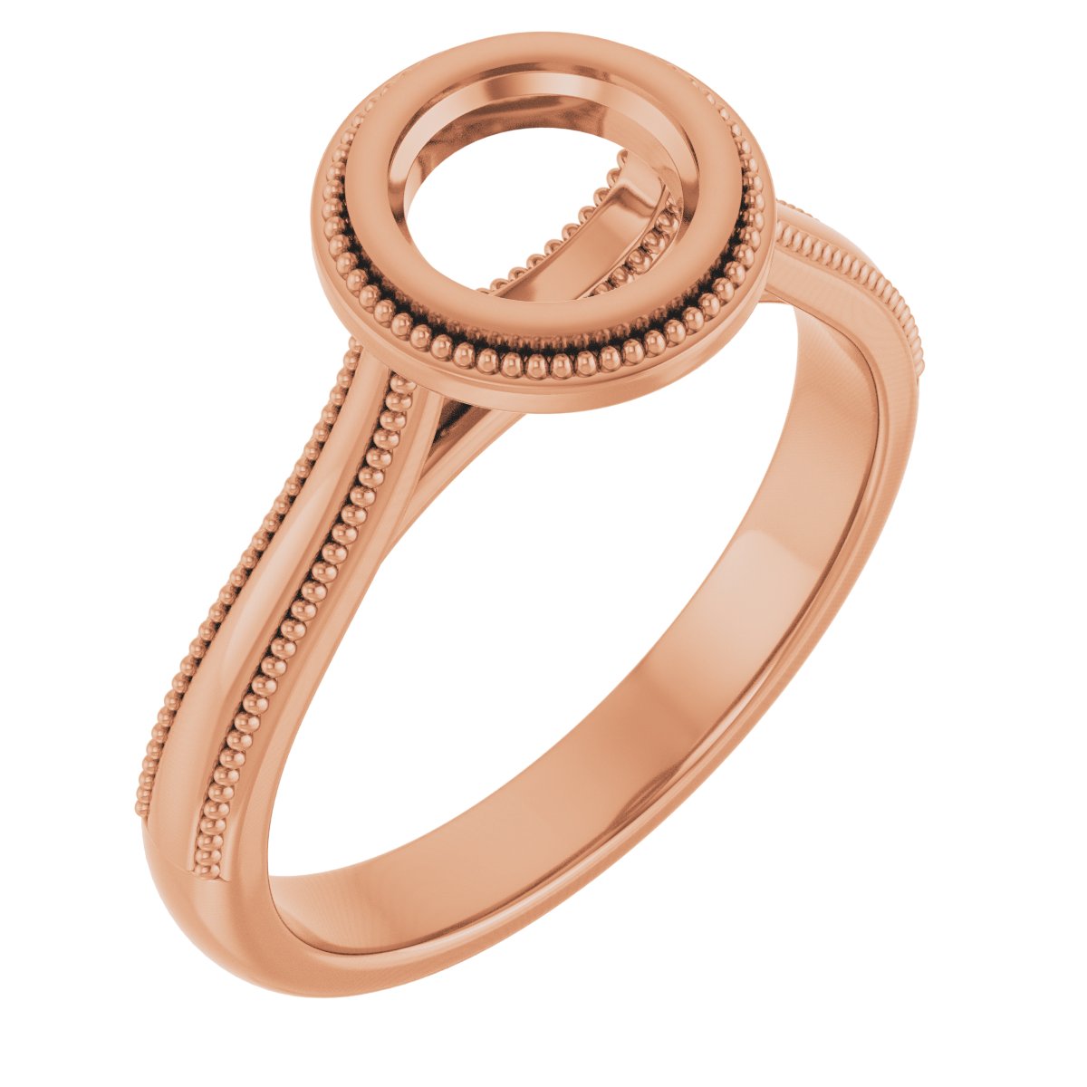Bezel-Set Solitaire Engagement Ring