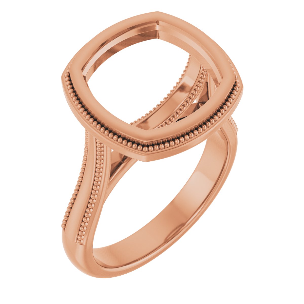 Bezel-Set Solitaire Engagement Ring