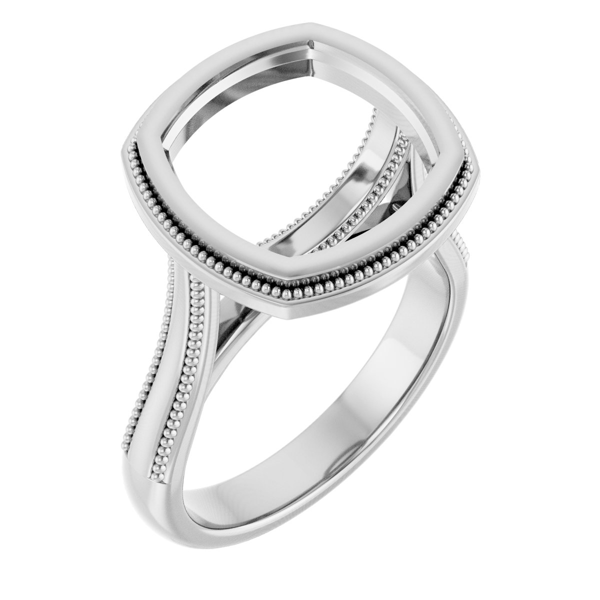 Bezel-Set Solitaire Engagement Ring