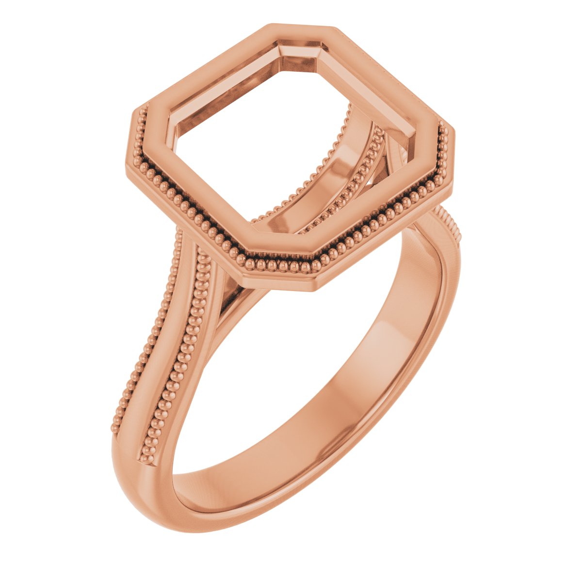 Bezel-Set Solitaire Engagement Ring