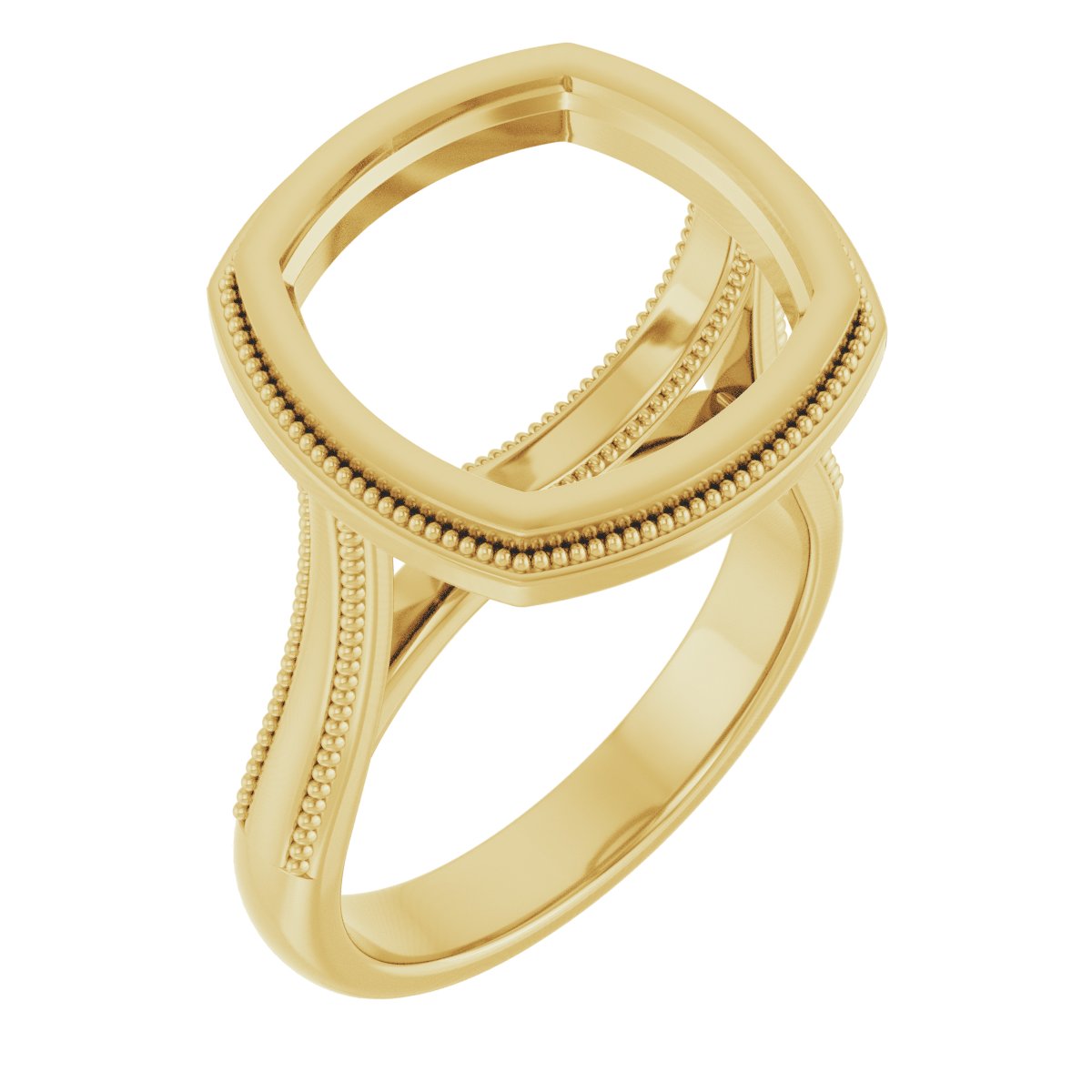 Bezel-Set Solitaire Engagement Ring