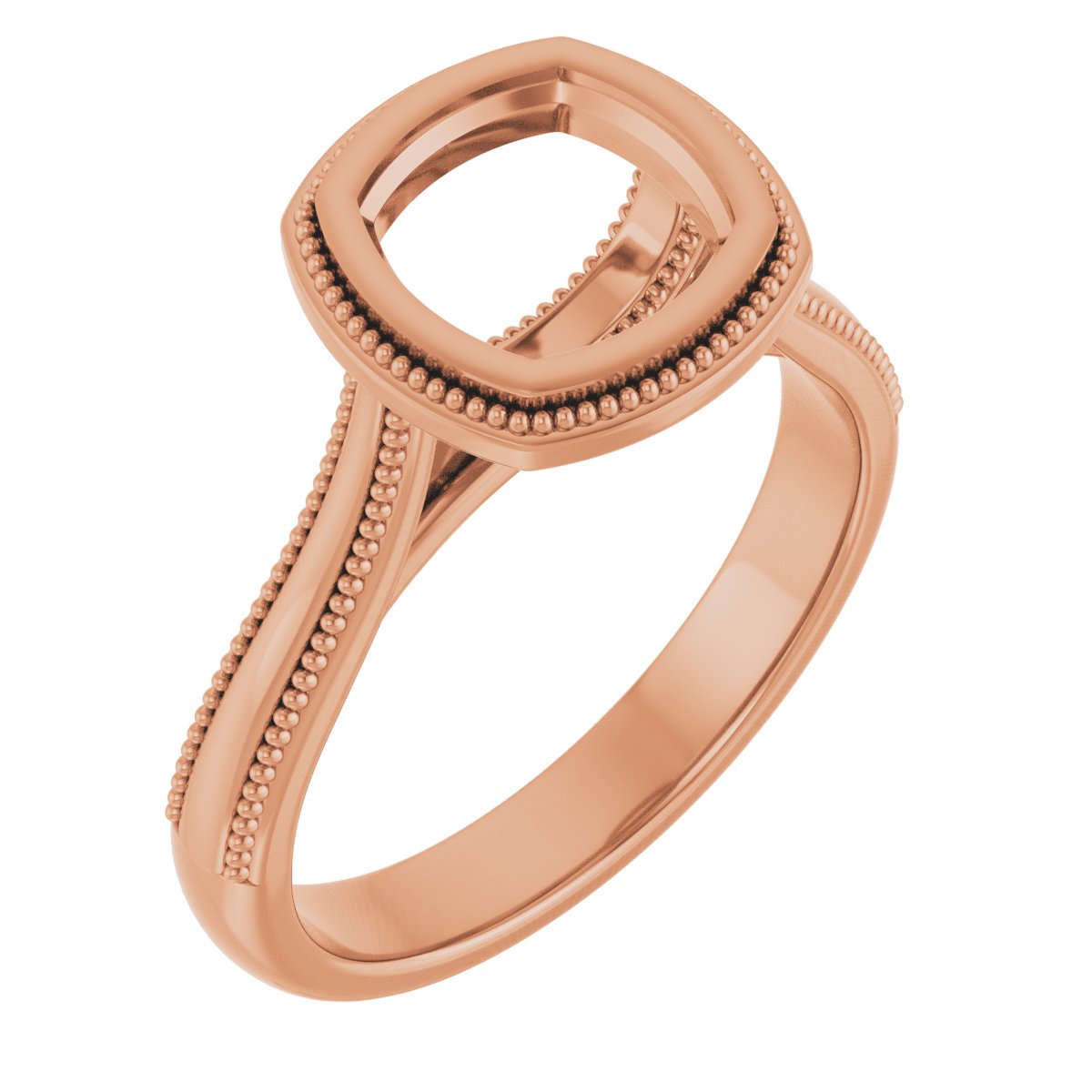 Bezel-Set Solitaire Engagement Ring