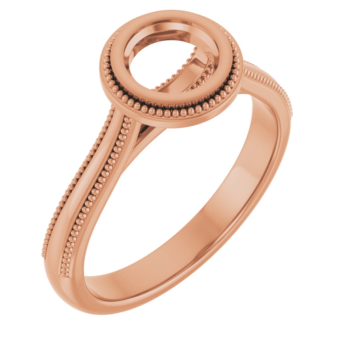Bezel-Set Solitaire Engagement Ring