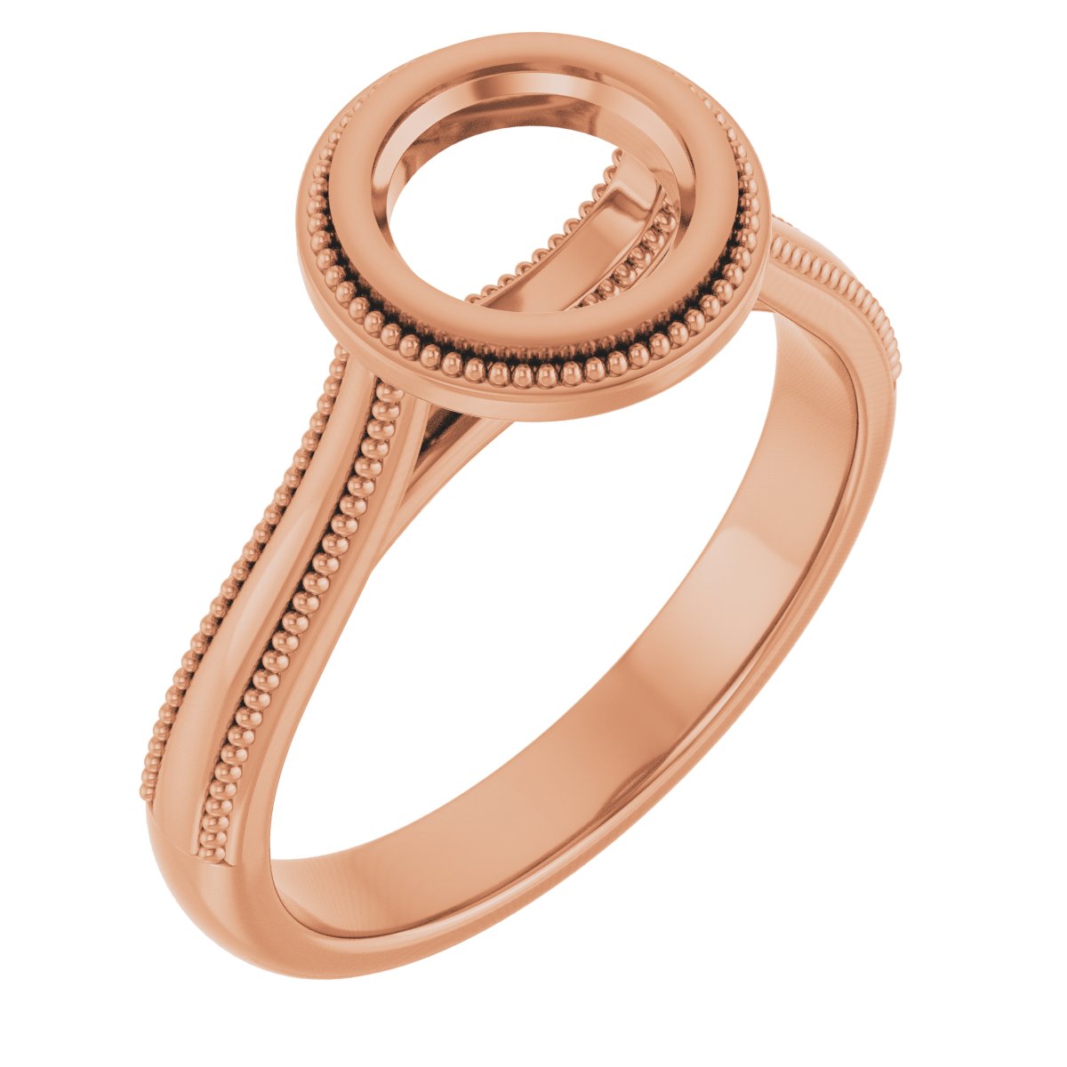 Bezel-Set Solitaire Engagement Ring