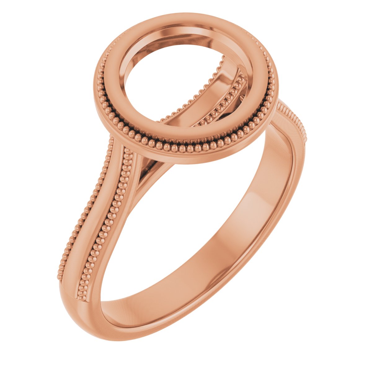Bezel-Set Solitaire Engagement Ring