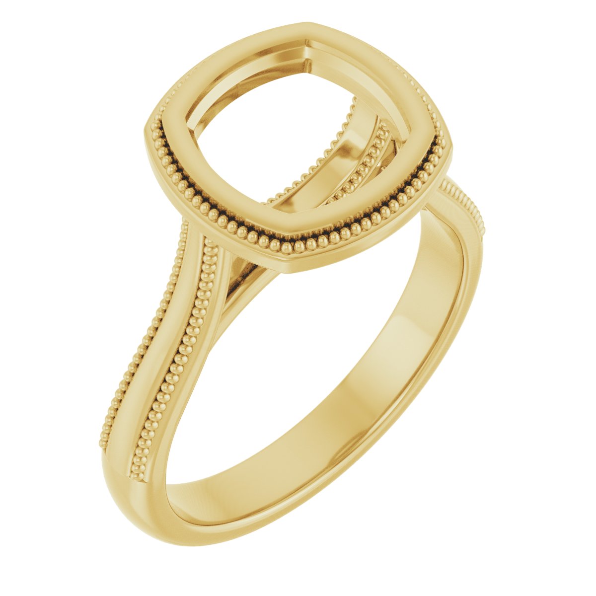 Bezel-Set Solitaire Engagement Ring