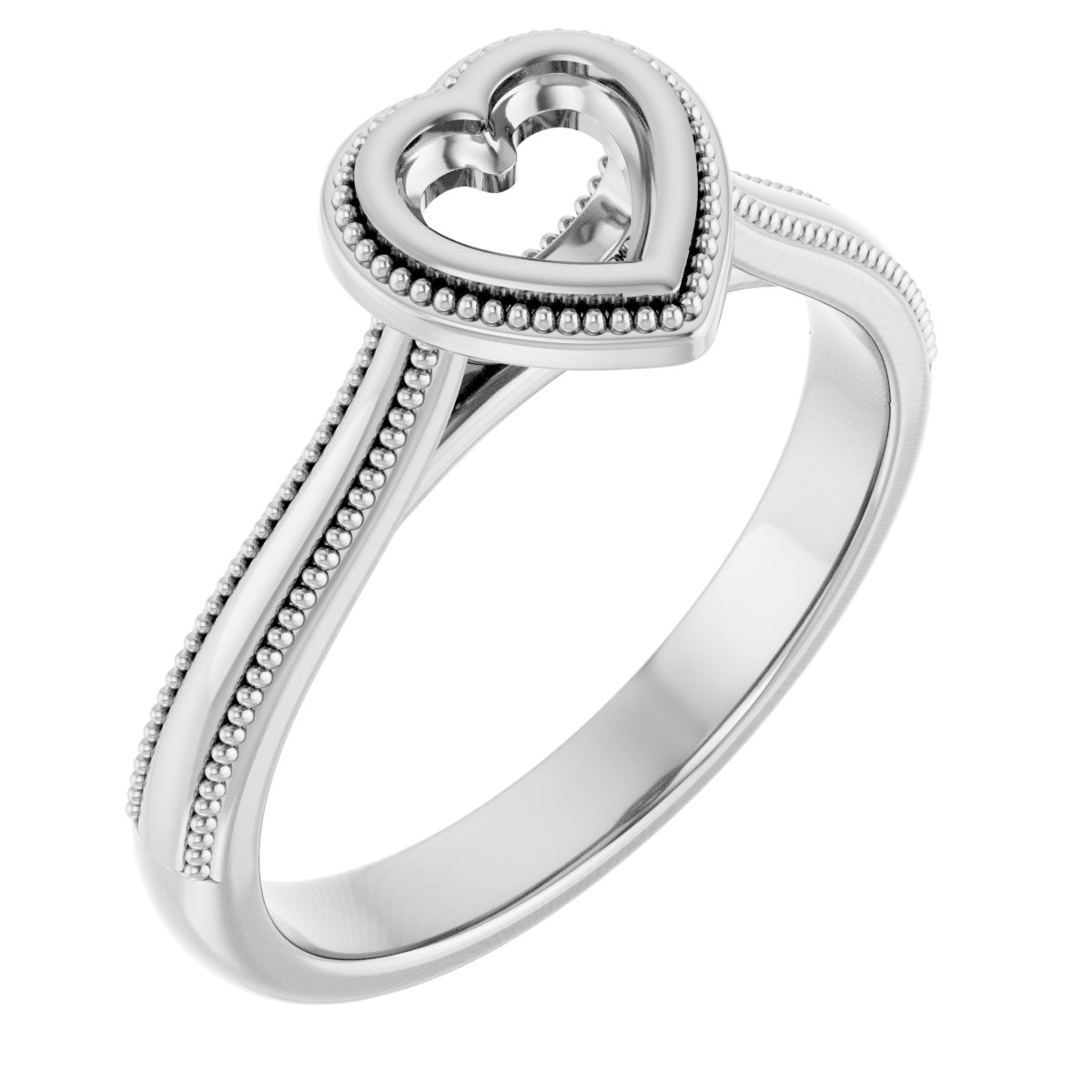 Bezel-Set Solitaire Engagement Ring