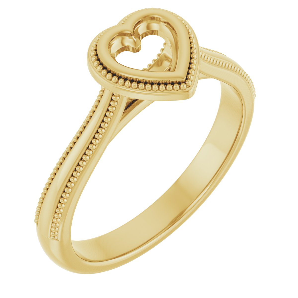 Bezel-Set Solitaire Engagement Ring