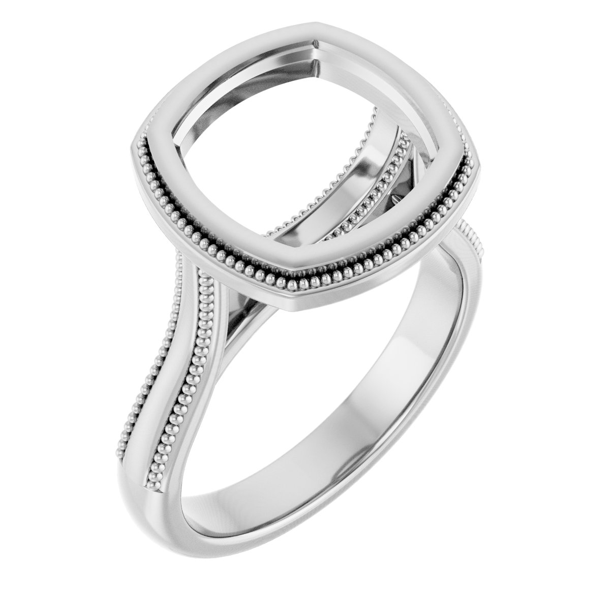 Bezel-Set Solitaire Engagement Ring