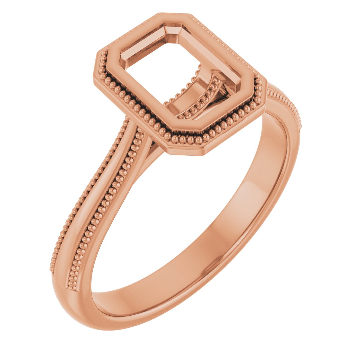 Bezel-Set Solitaire Engagement Ring