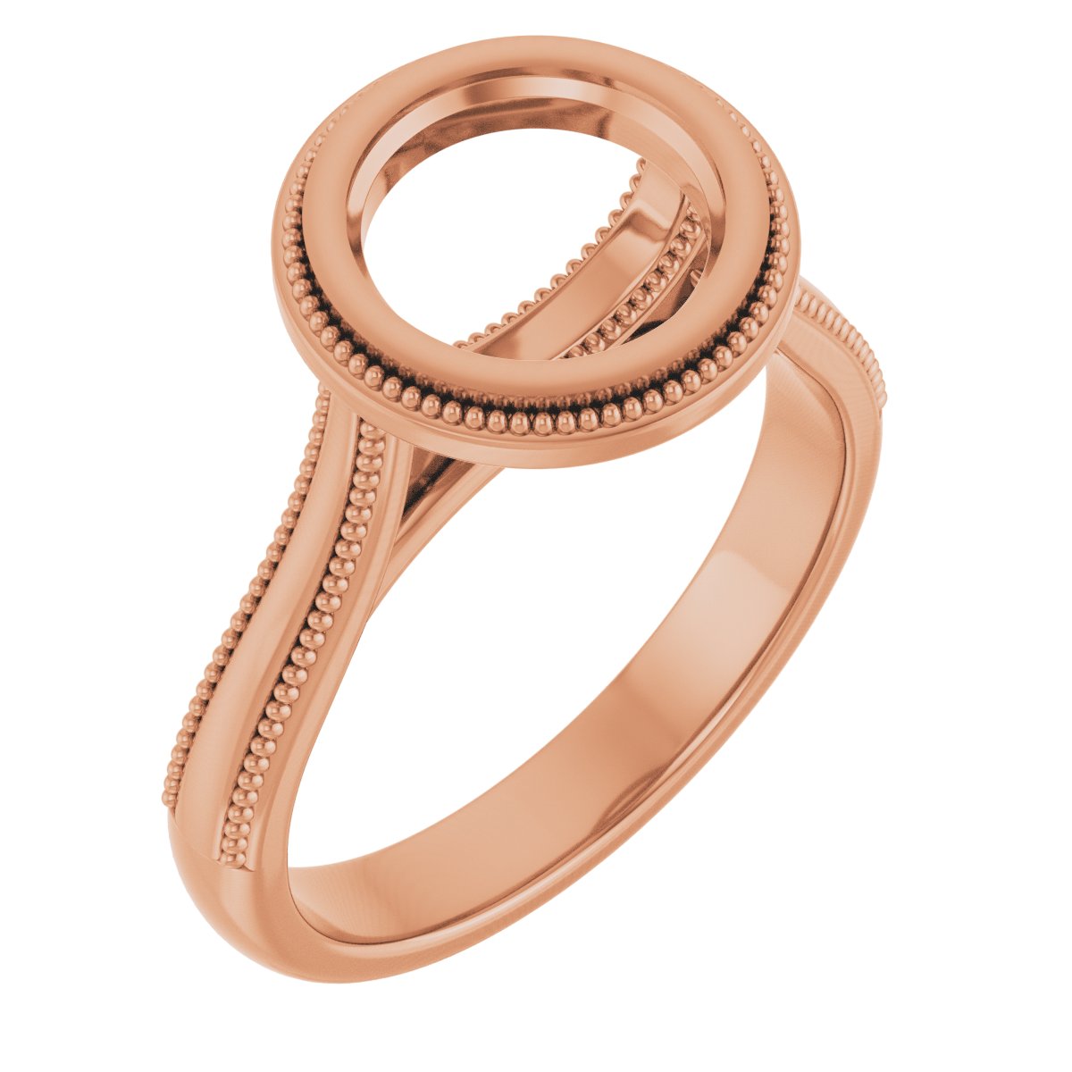 Bezel-Set Solitaire Engagement Ring