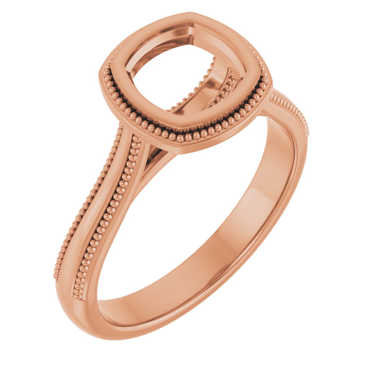 Bezel-Set Solitaire Engagement Ring