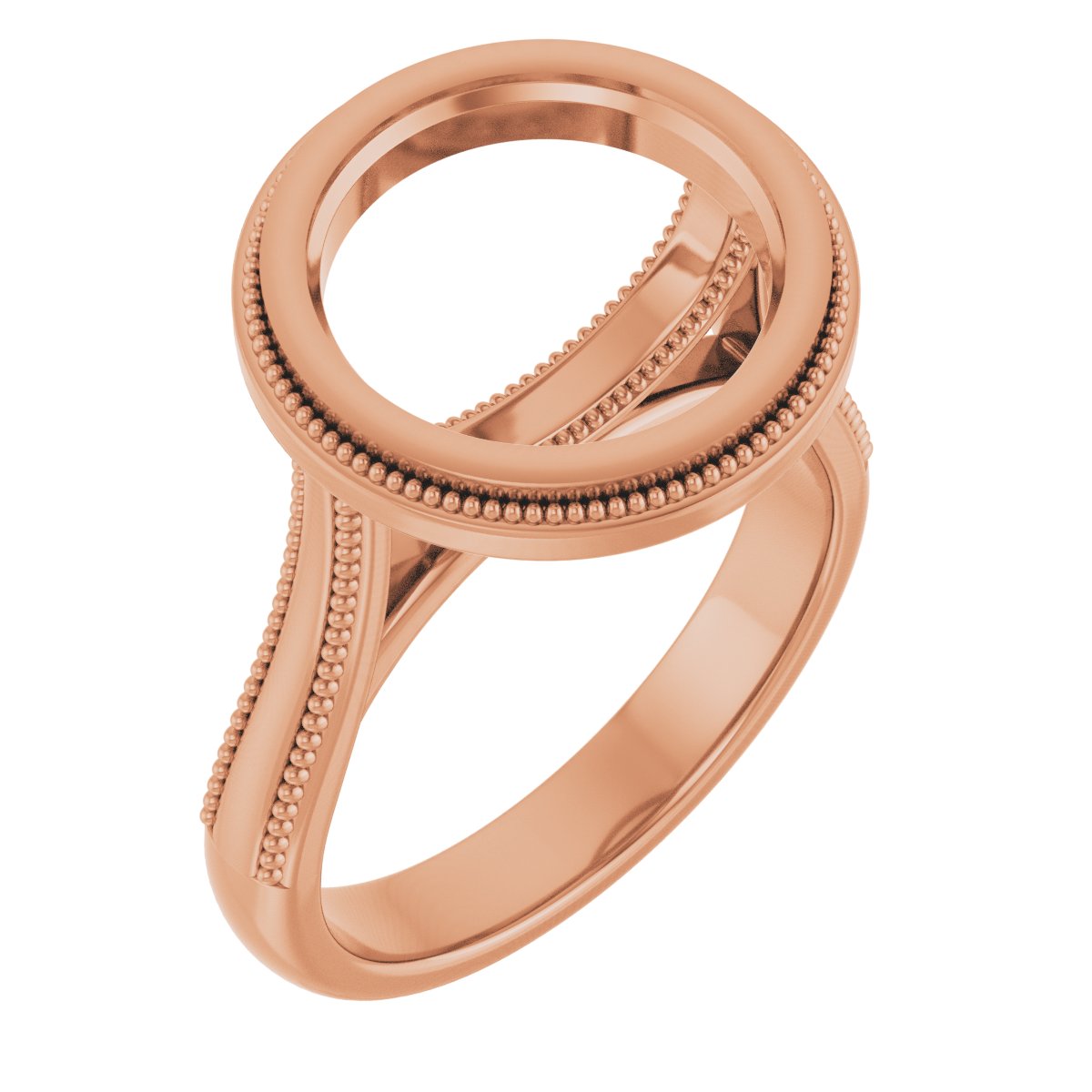 Bezel-Set Solitaire Engagement Ring