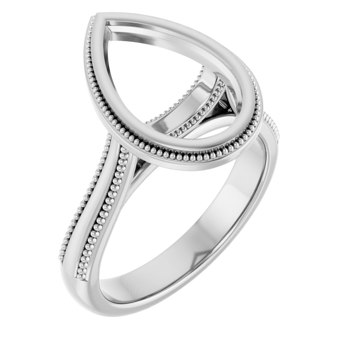 Bezel-Set Solitaire Engagement Ring
