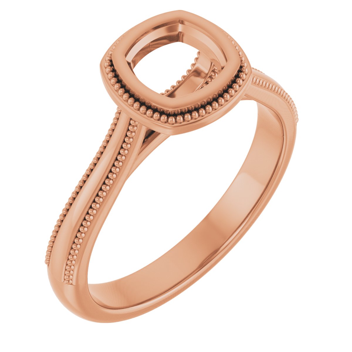 Bezel-Set Solitaire Engagement Ring