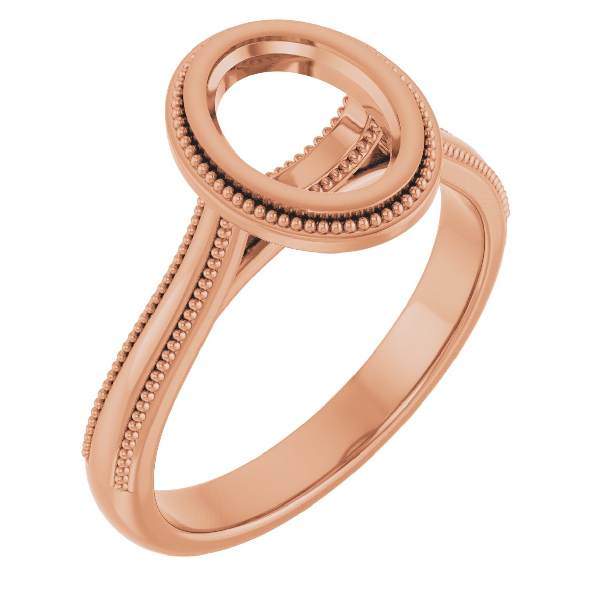 Bezel-Set Solitaire Engagement Ring