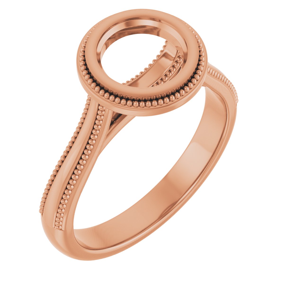 Bezel-Set Solitaire Engagement Ring