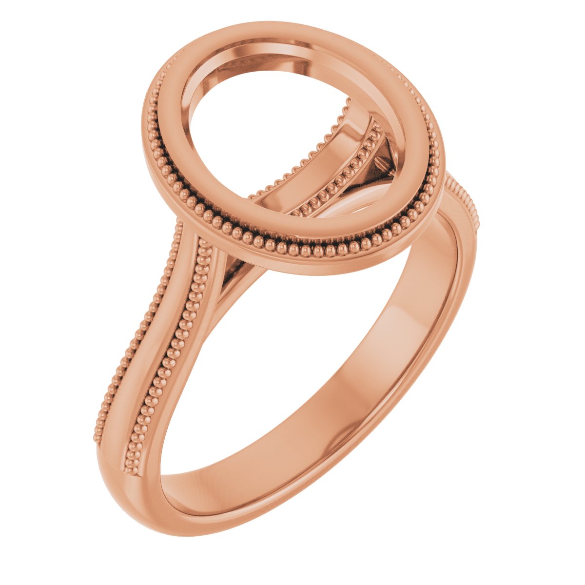 Bezel-Set Solitaire Engagement Ring