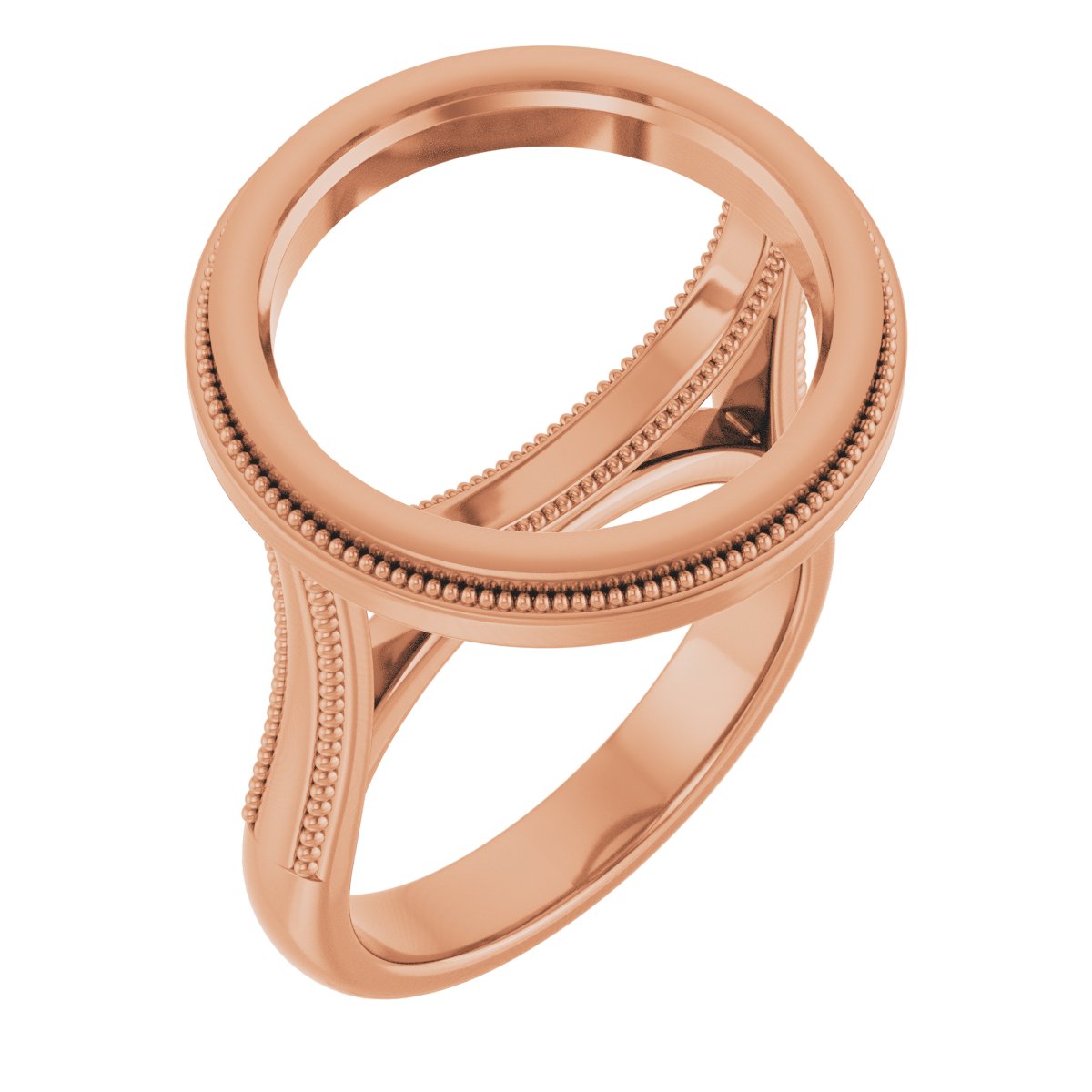 Bezel-Set Solitaire Engagement Ring