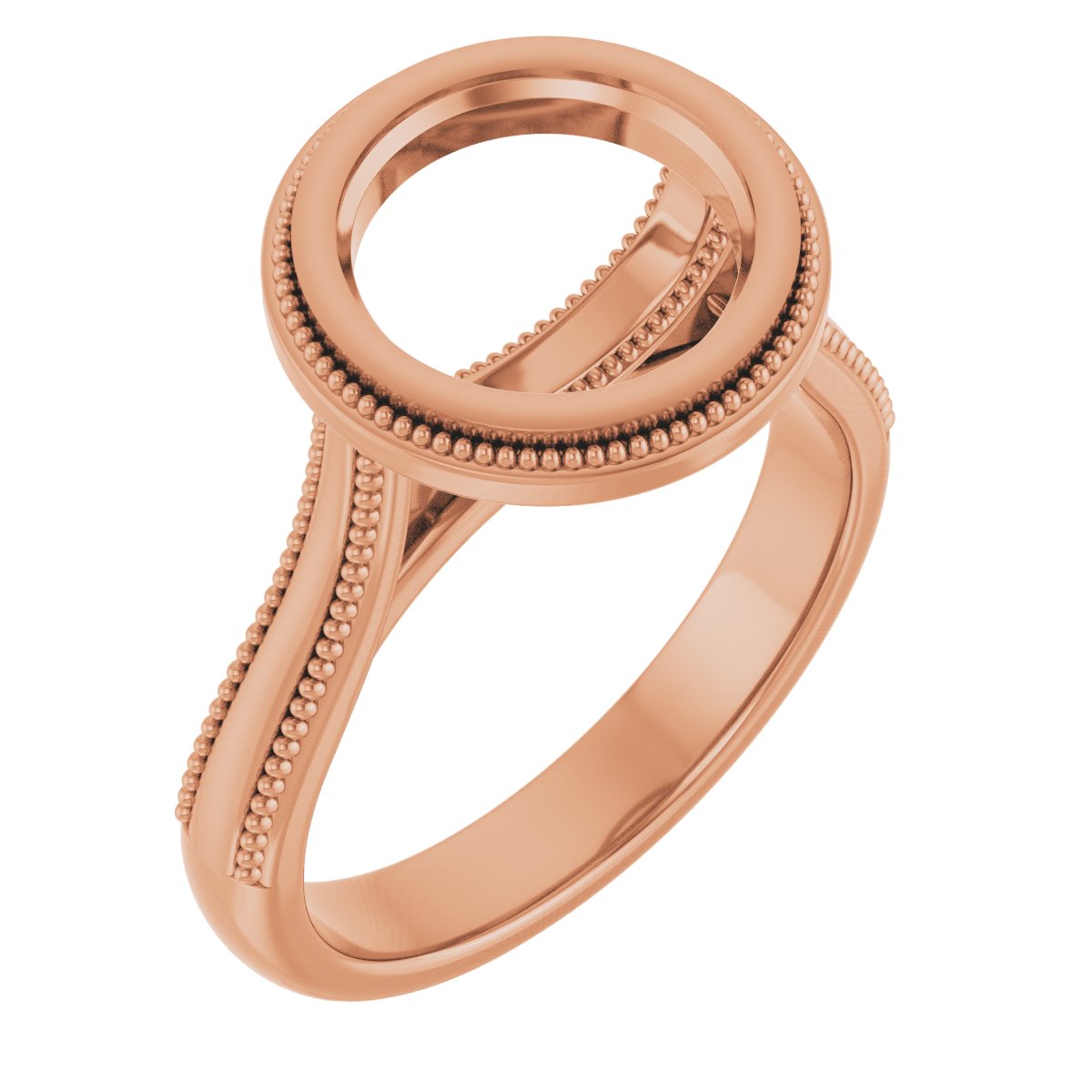 Bezel-Set Solitaire Engagement Ring