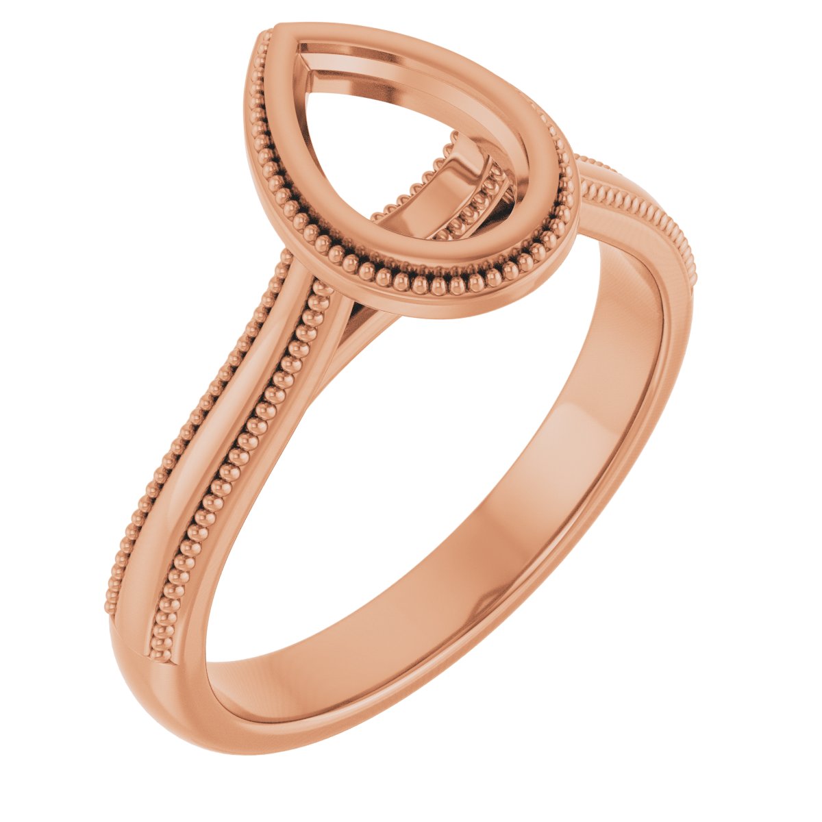 Bezel-Set Solitaire Engagement Ring