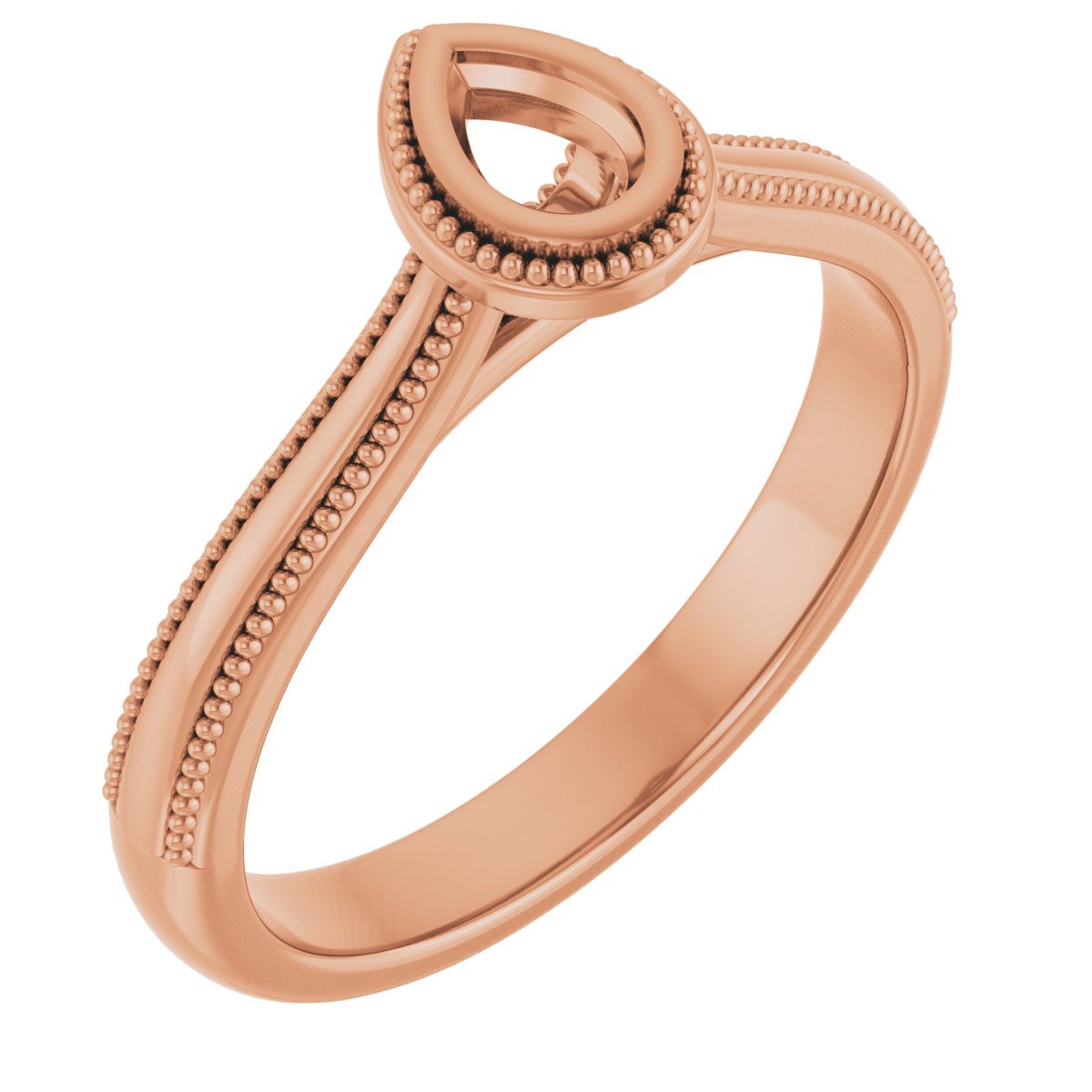 Bezel-Set Solitaire Engagement Ring