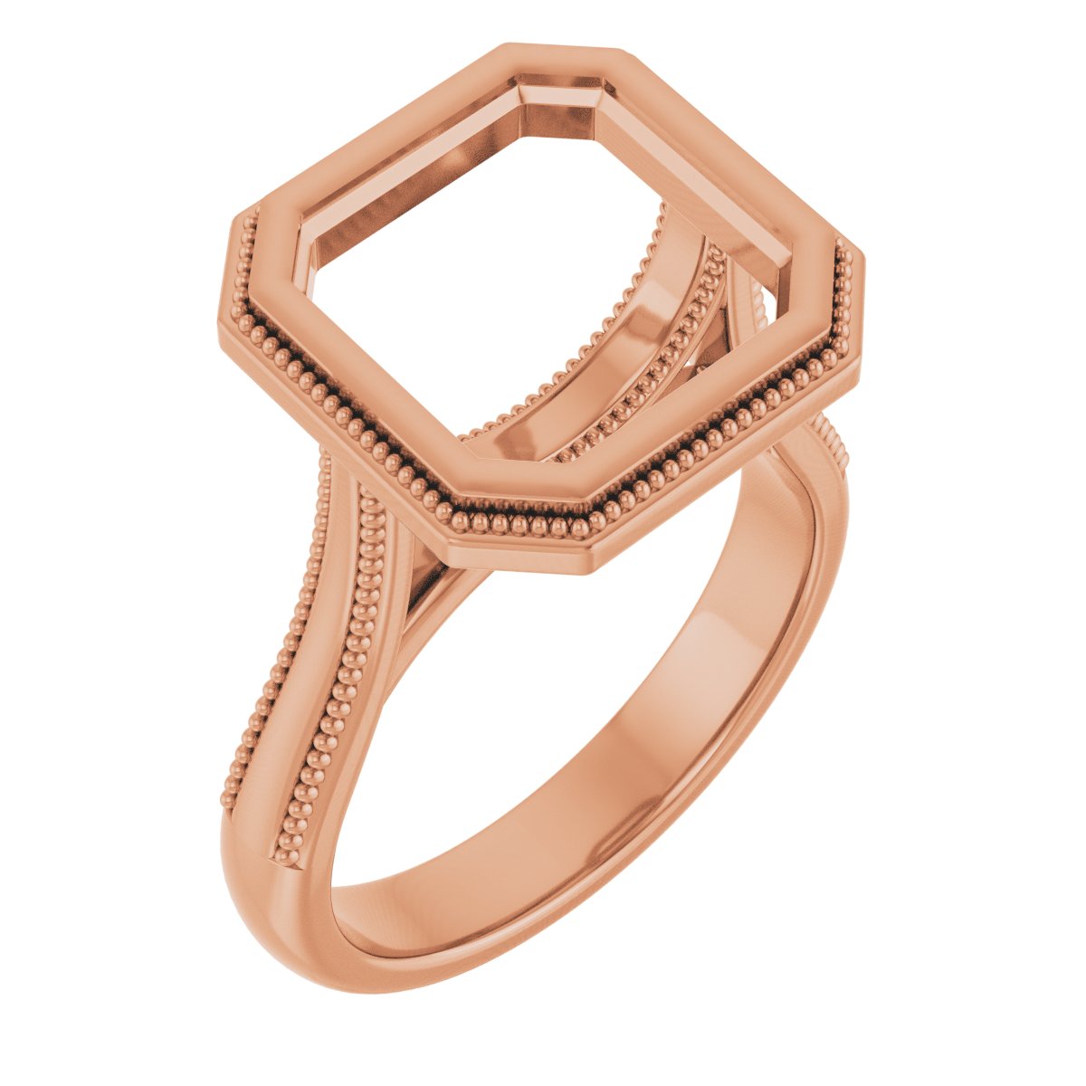 Bezel-Set Solitaire Engagement Ring