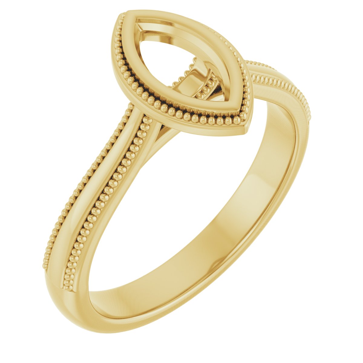 Bezel-Set Solitaire Engagement Ring