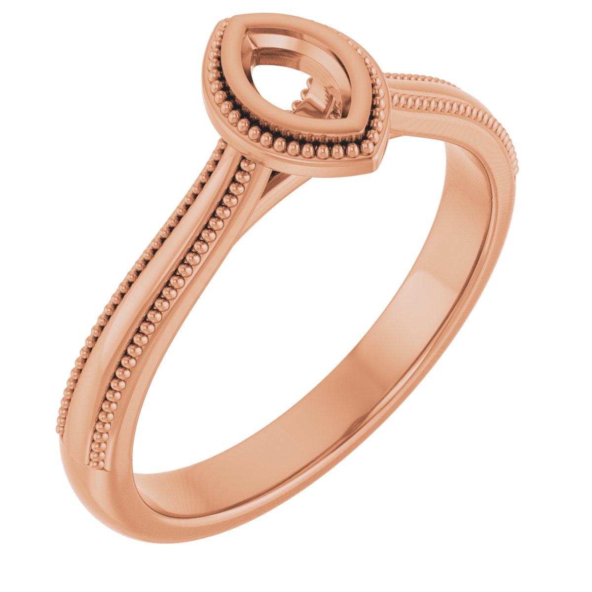 Bezel-Set Solitaire Engagement Ring