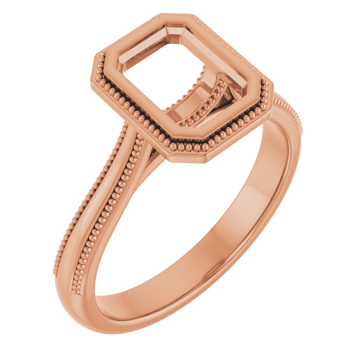 Bezel-Set Solitaire Engagement Ring