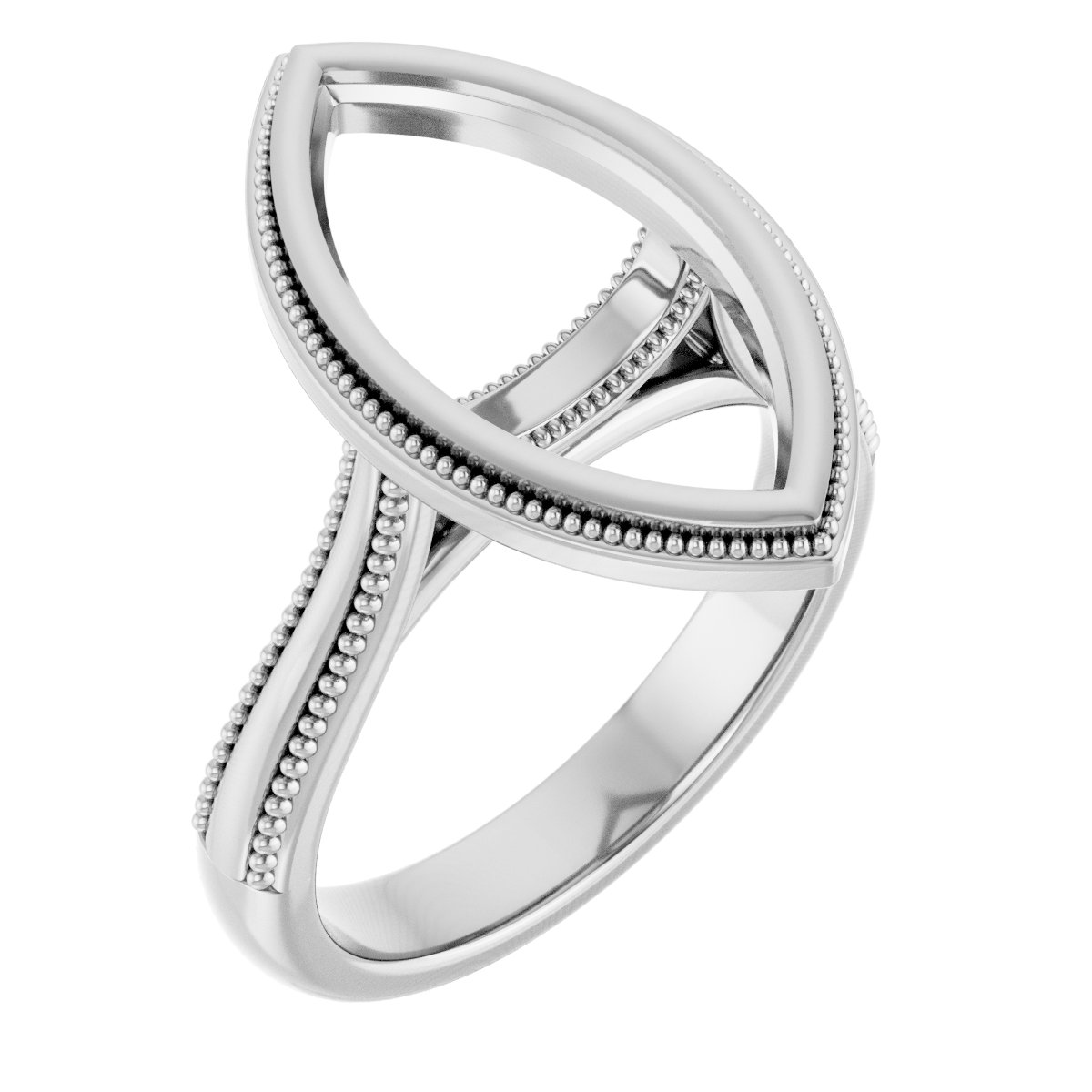 Bezel-Set Solitaire Engagement Ring