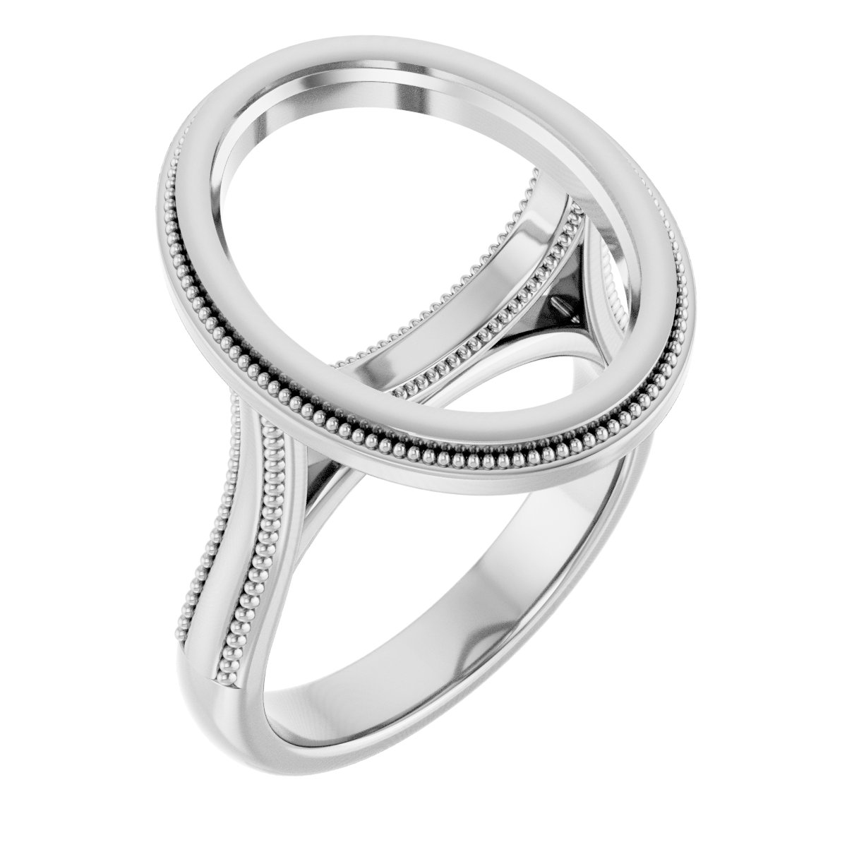 Bezel-Set Solitaire Engagement Ring